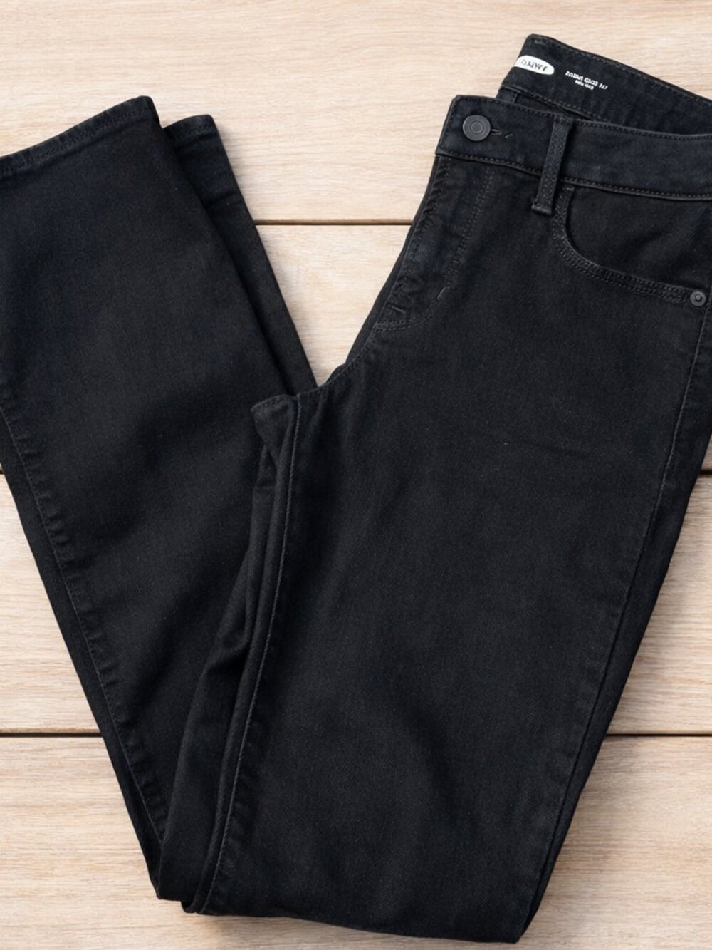 Old Navy Black Boot Cut Classic Timeless Capsule Minimalist Gothcore Emo Retro